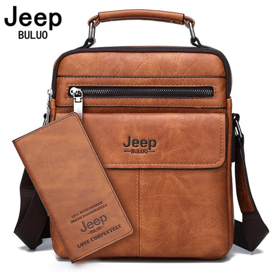 JEEP BULUO Bolsa de ombro transversal masculina