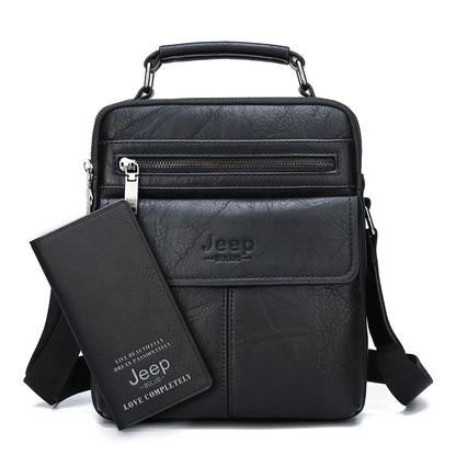 JEEP BULUO Bolsa de ombro transversal masculina