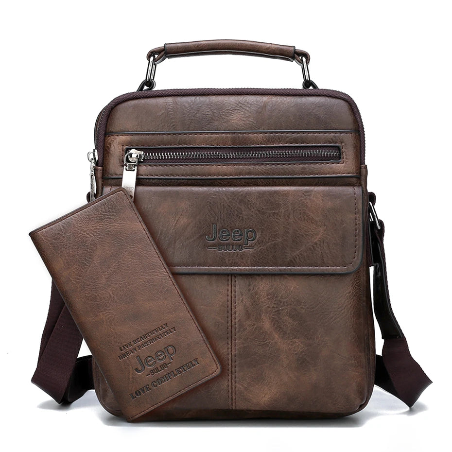 JEEP BULUO Bolsa de ombro transversal masculina