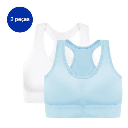 tops de ginástica femininos,2 peças Inclusas