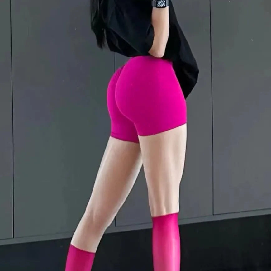 Shorts de fitness sem costura