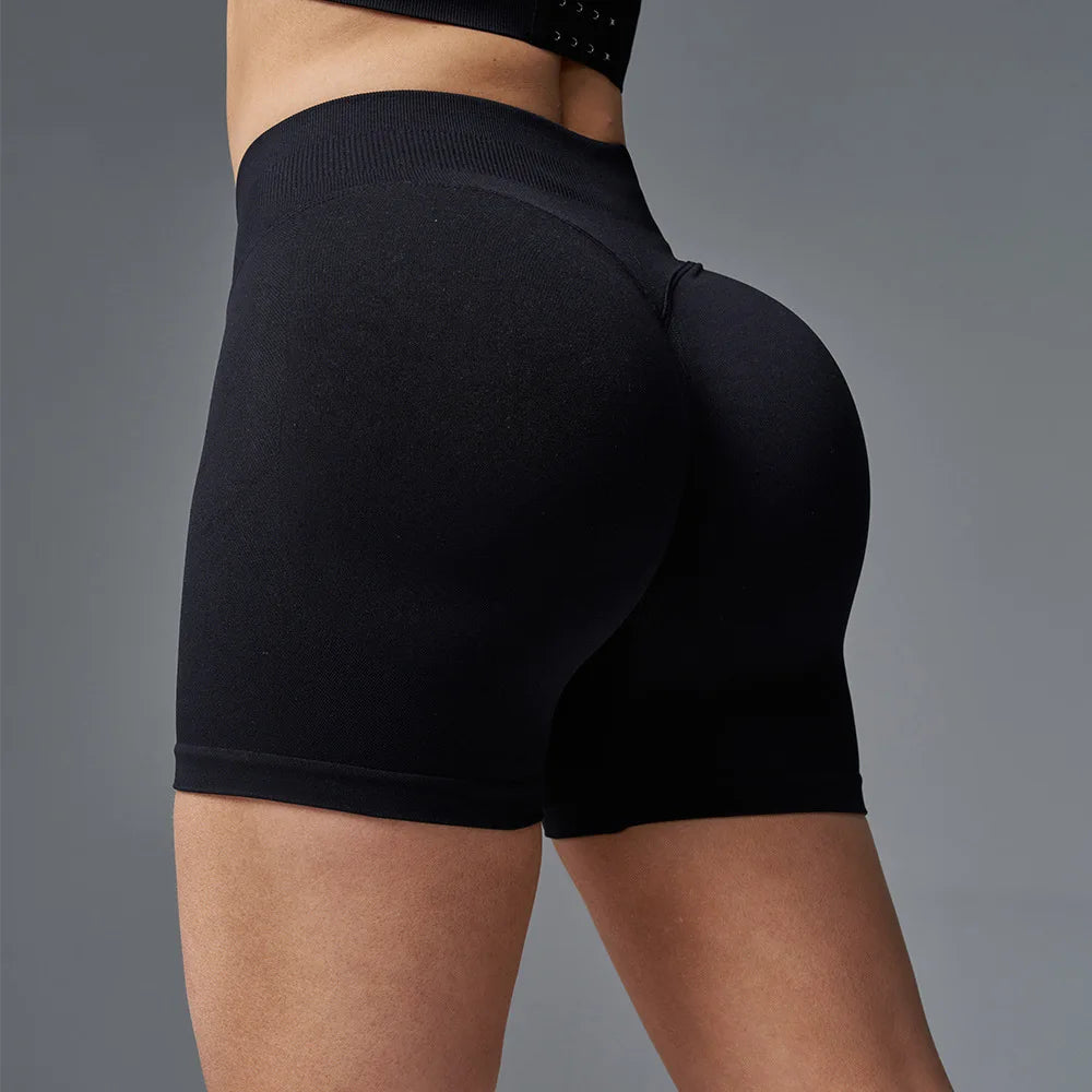 Shorts de fitness sem costura